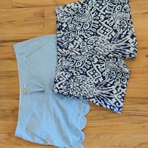 Duo of Lilly Pulitzer shorts